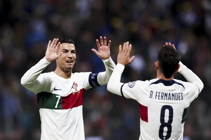 Cristiano Ronaldo Bags Brace As Portugal Thrash Bosnia And Herzegovina ...