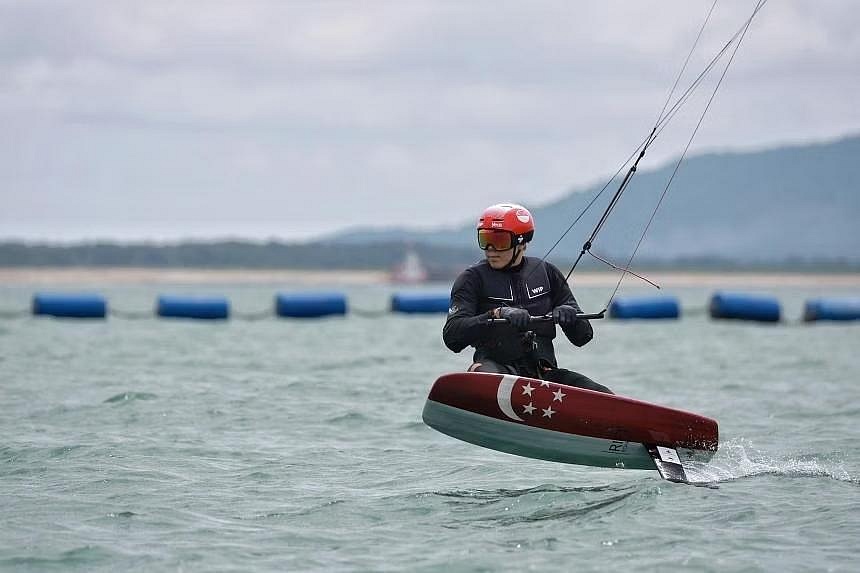 Champion Kitefoiler Max Maeder Is First Singaporean Nominated For World ...