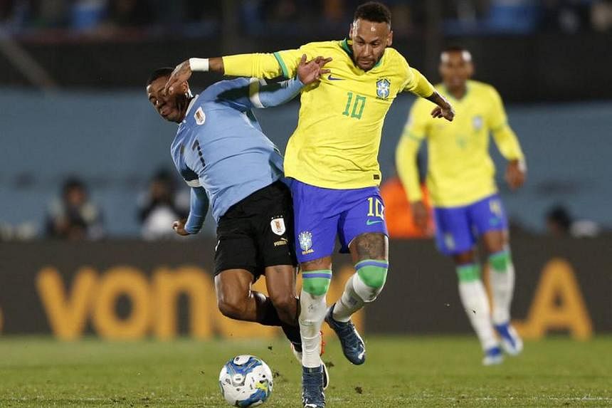 Brazil hope 'nothing serious' after Neymar injures knee in defeat