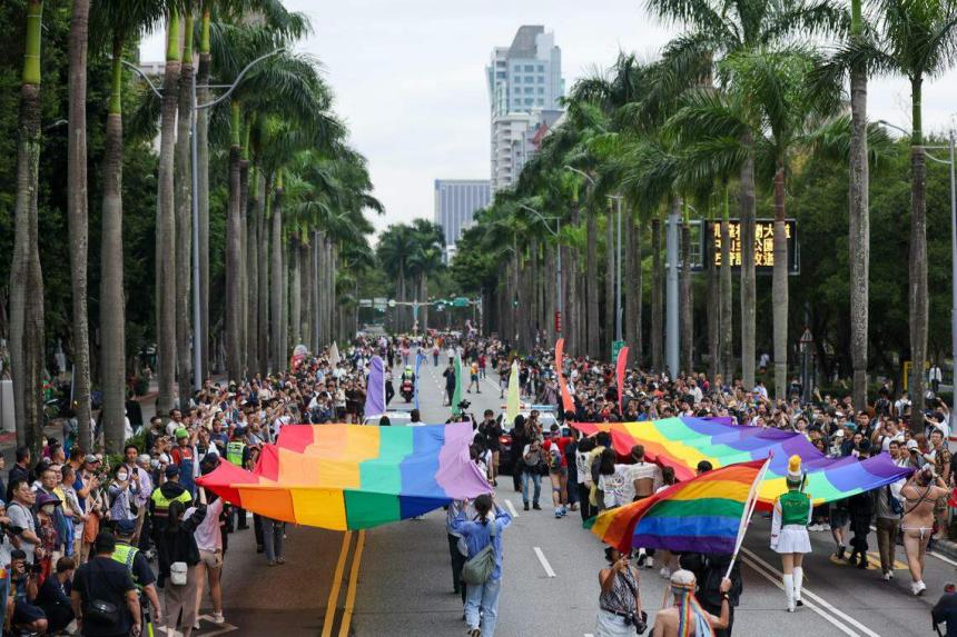 Crowds throng Taipei as Taiwan celebrates East Asia’s largest Pride
