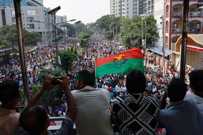 Bangladesh Opposition Protest Turns Violent Amid Calls For PM To Resign ...