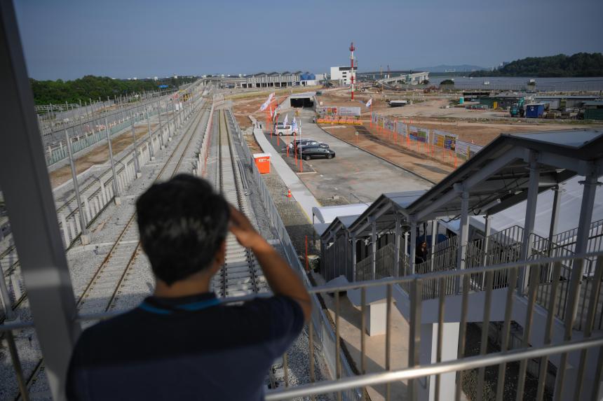 Highspeed tests on MRT trains now possible away from main rail lines at 640m facility The
