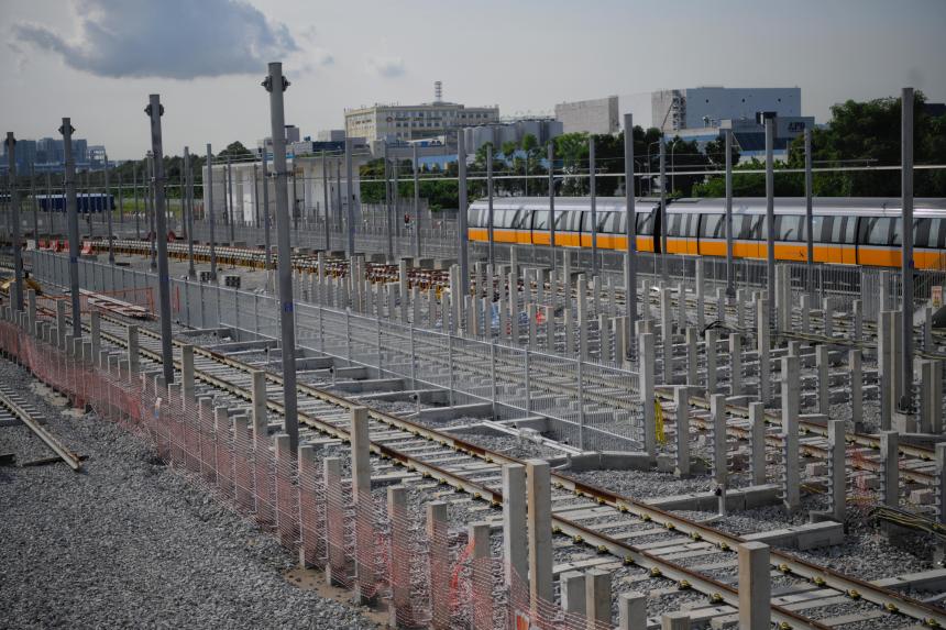 Highspeed tests on MRT trains now possible away from main rail lines at 640m facility The