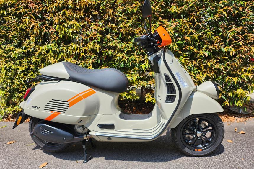 Motorcycle review New GTV packs Vespa’s most powerful engine The Straits Times