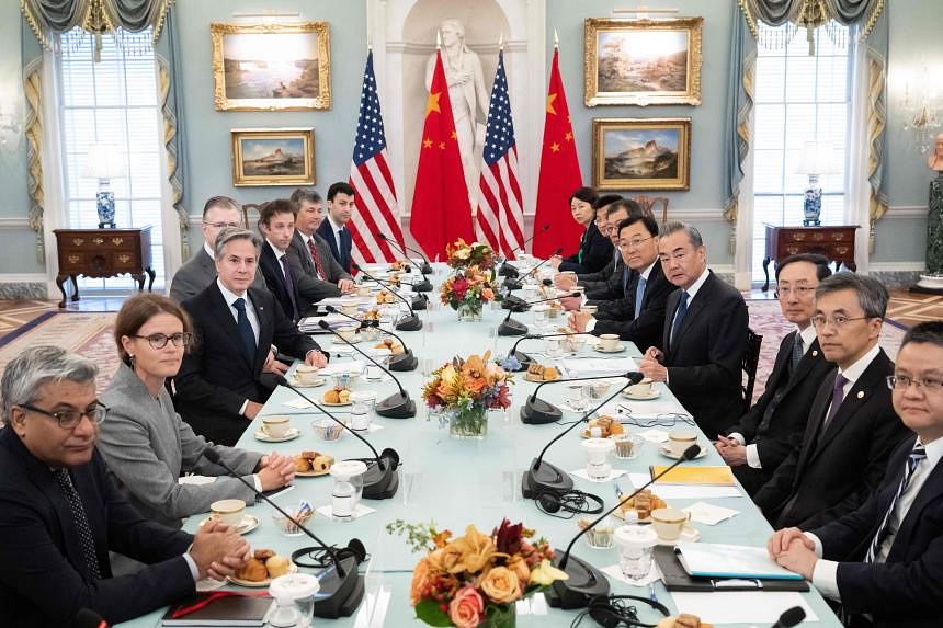 US, China Hold Rare Talks On Nuclear Arms Control | The Straits Times