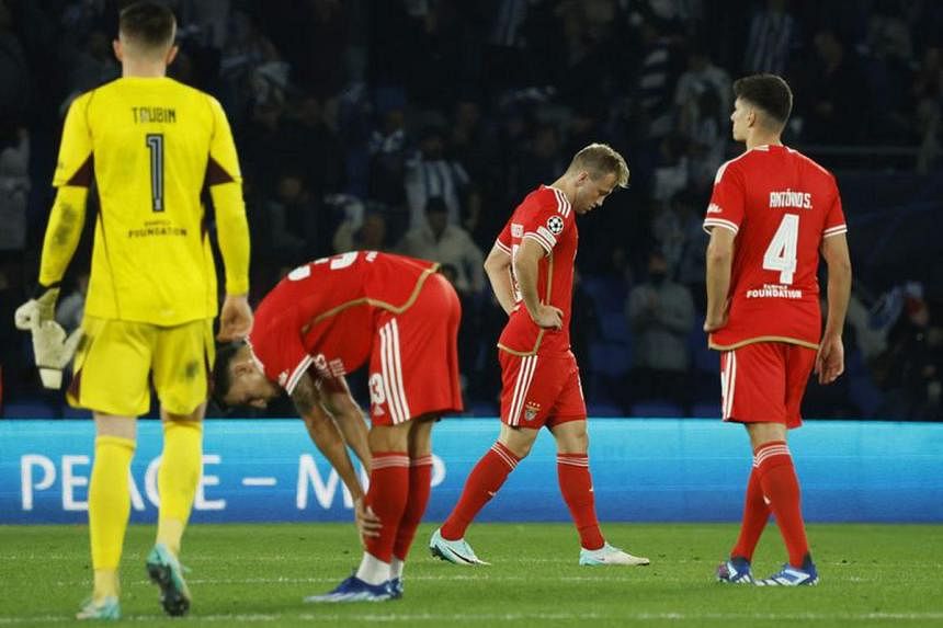 Real Sociedad ease past Benfica to edge closer to Last 16 