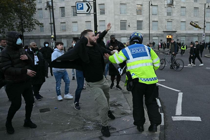 London police arrest dozens as pro-Palestinian rally draws counter ...