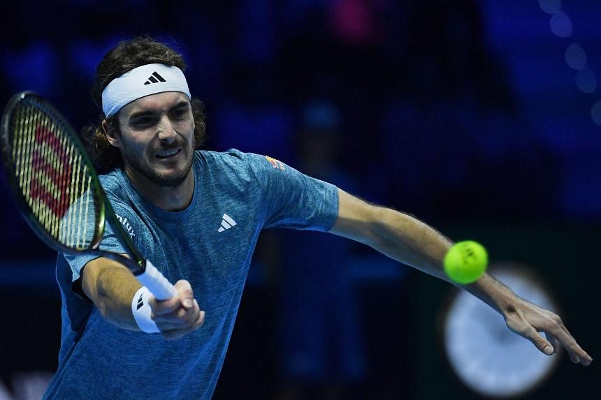 Stefanos Tsitsipas Quits ATP Finals With Back Injury | The Straits Times