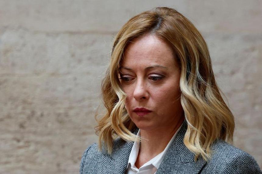 Italy's Meloni pays visit to exhibition on Tolkien, her youthful