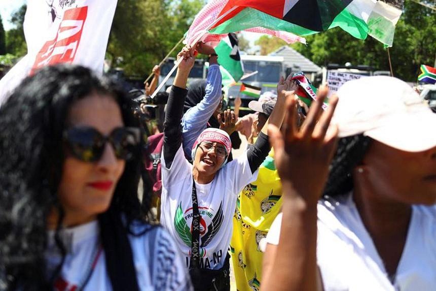 South Africa's ANC backs motion to close Israeli embassy | The Straits ...