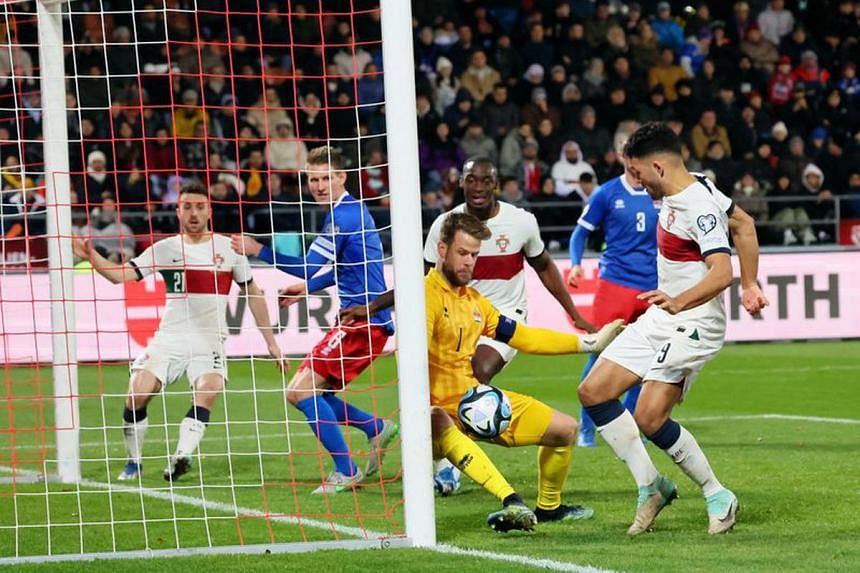 Ronaldo scores as Portugal beat Liechtenstein 2-0 | The Straits Times