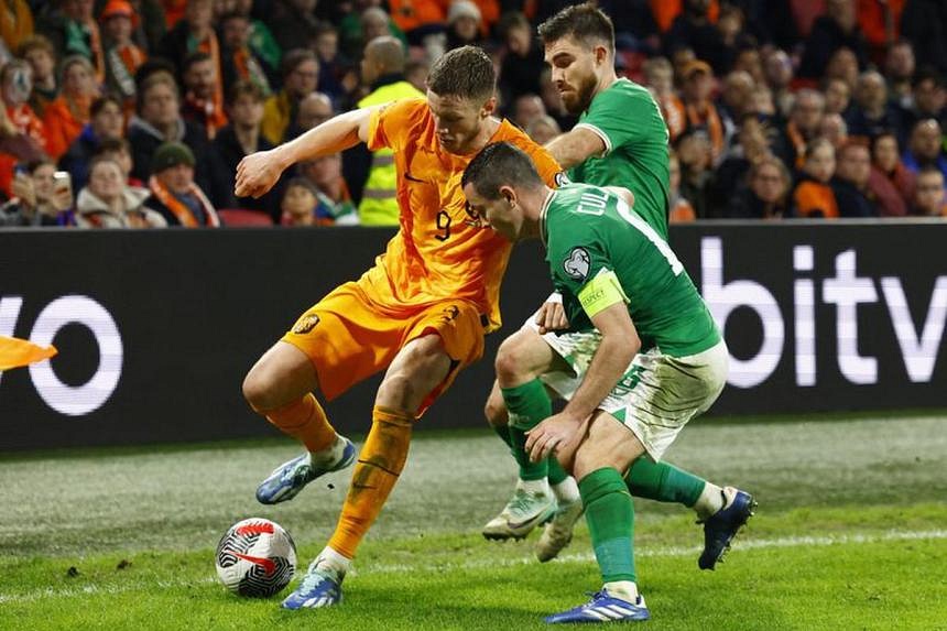 Dutch Qualify For Euro 2024 Finals As They Edge Ireland The Straits Times   LYNXMPEJAH08O 1 