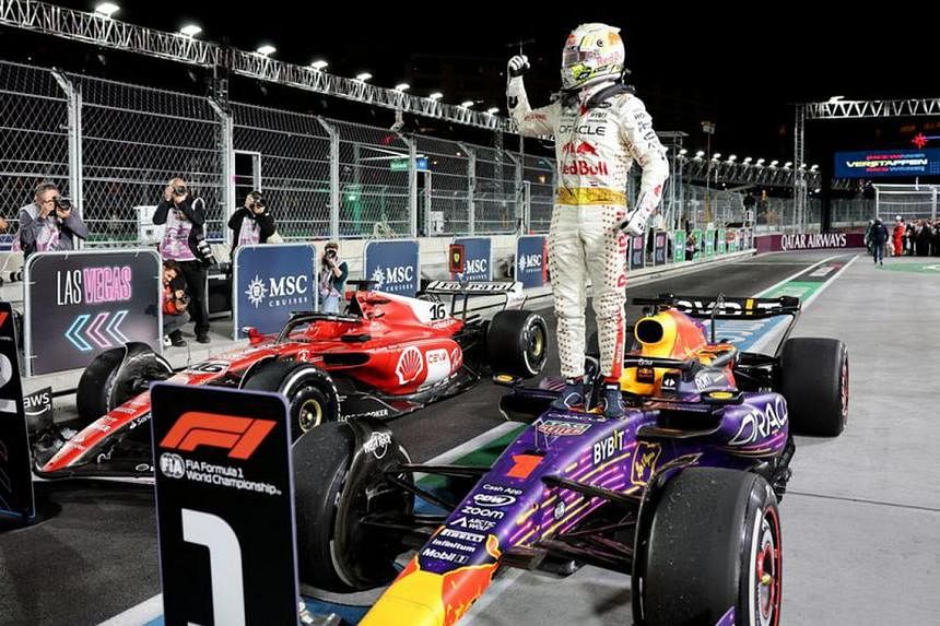 Max Verstappen Wins Big in Inaugural Las Vegas Grand Prix - The Podium  Finish