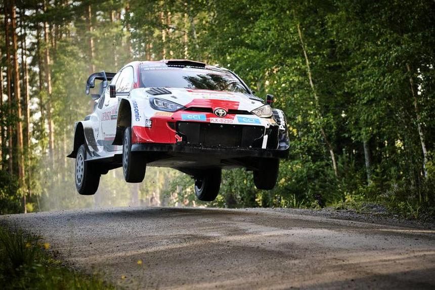 Rallying: Evans leads Toyota podium sweep in Japan | The Straits Times