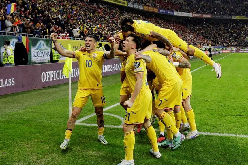 Romania beat Swiss 1-0 to clinch top spot in Euro 2024 qualifying group