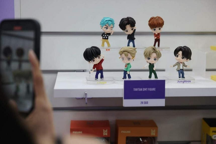 missing bts? walk down memory lane and snag exclusive merchandise at space of bts pop-up