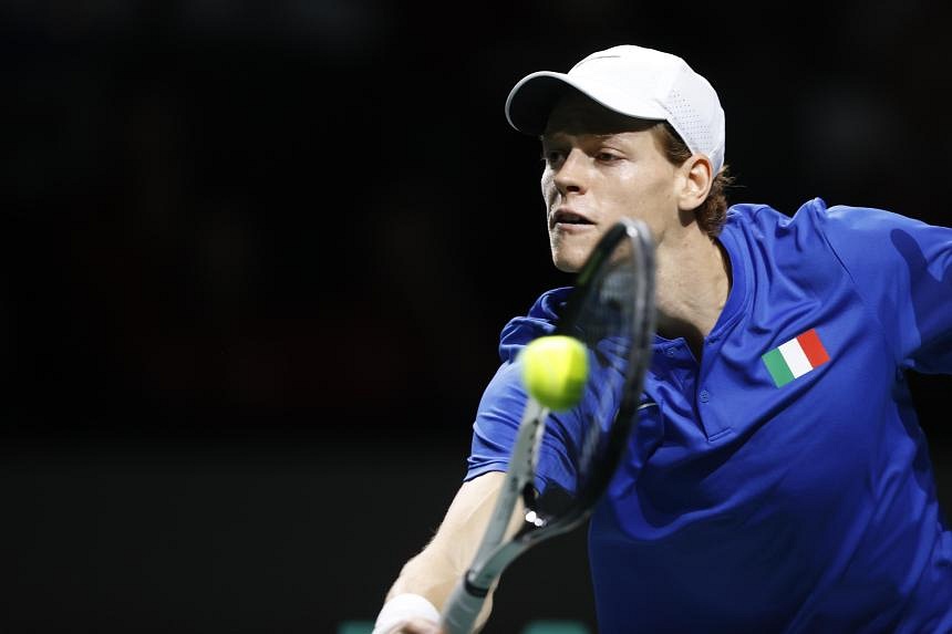 Italian Tennis Prodigy Jannik Sinner Matches Historic Record