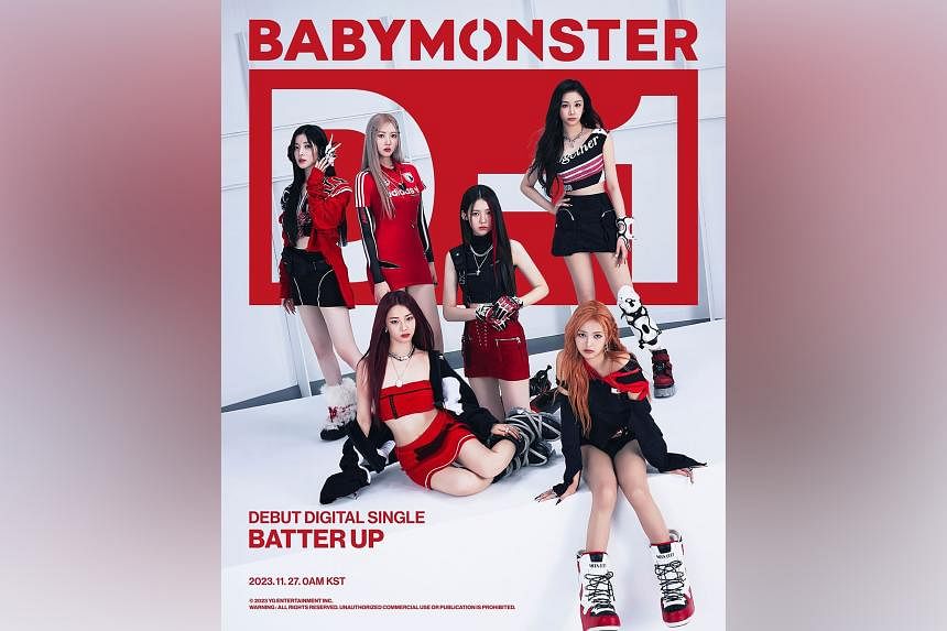 Debut single of YG’s new K-pop girl group BabyMonster tops iTunes charts