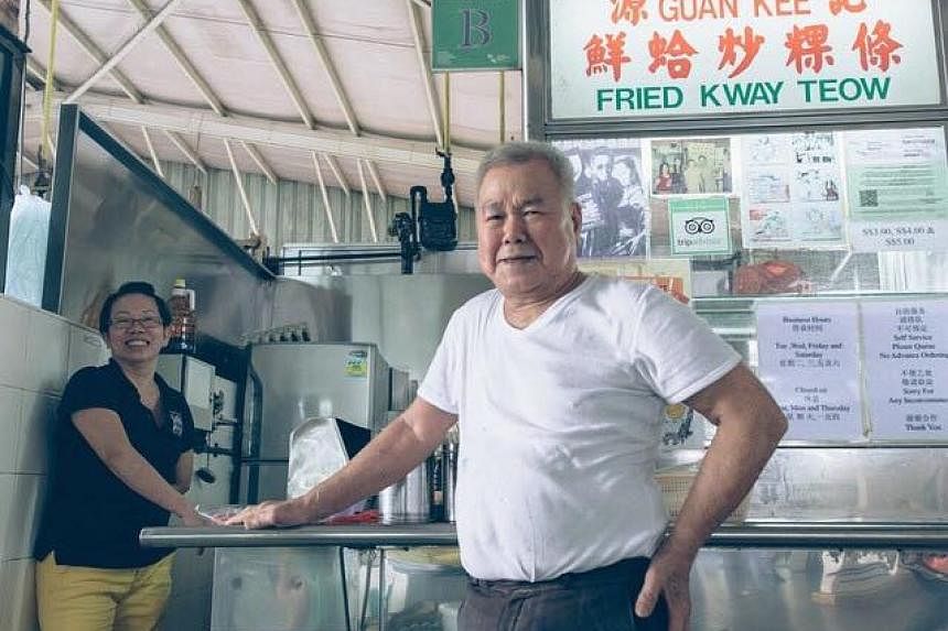 Elderly couple who run Michelin Bib Gourmand-listed char kway teow stall in Ghim Moh retire