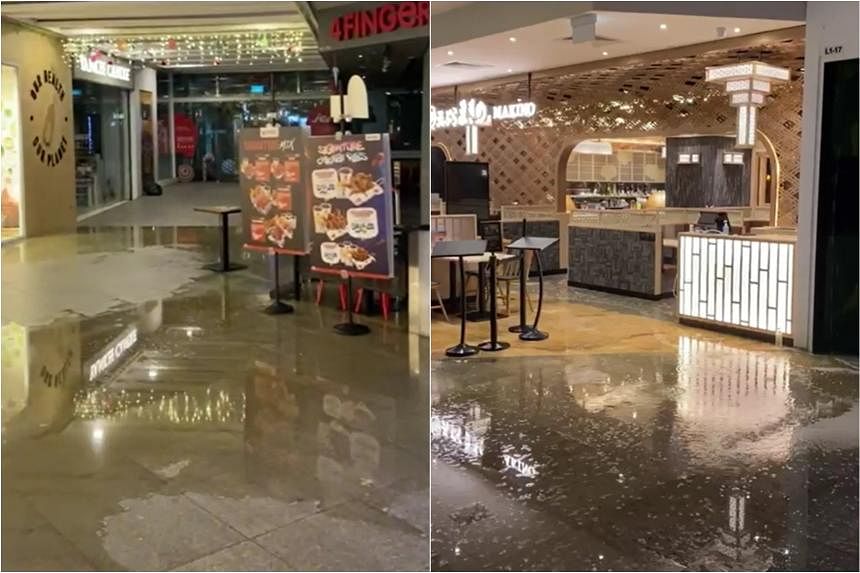 Faulty pipe caused water leakage and ‘very bad odour’ at Jem mall