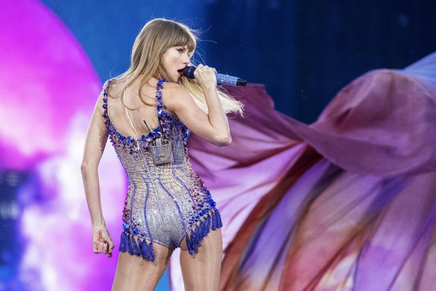 Taylor Swift beats out Bad Bunny in 2023’s Spotify Wrapped