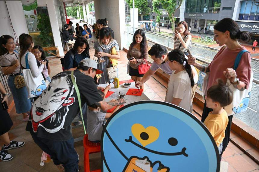 From rejecting Chinese art to championing it A tale from Bras Basah