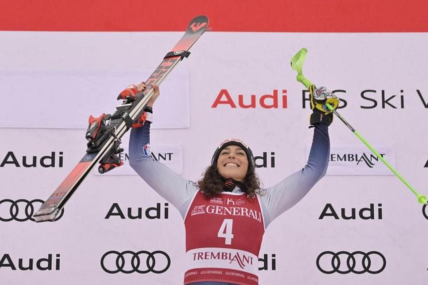 Sci alpino: l’italiano Brignone vince lo slalom gigante di Coppa del Mondo a Mont-Tremblant