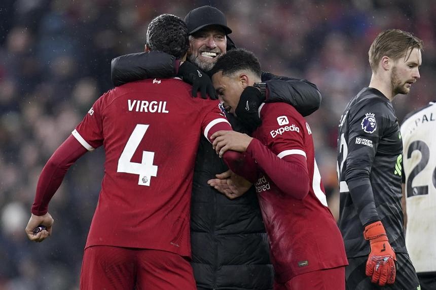 Jurgen Klopp Hails ‘incredible Game As Liverpool Clinch Thrilling 4 3 Win Over Fulham The 5899