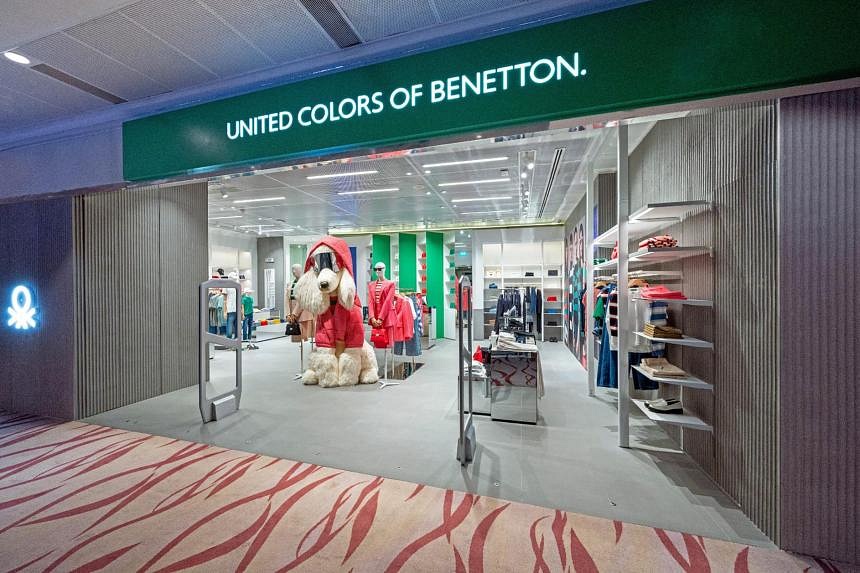 Benetton store top