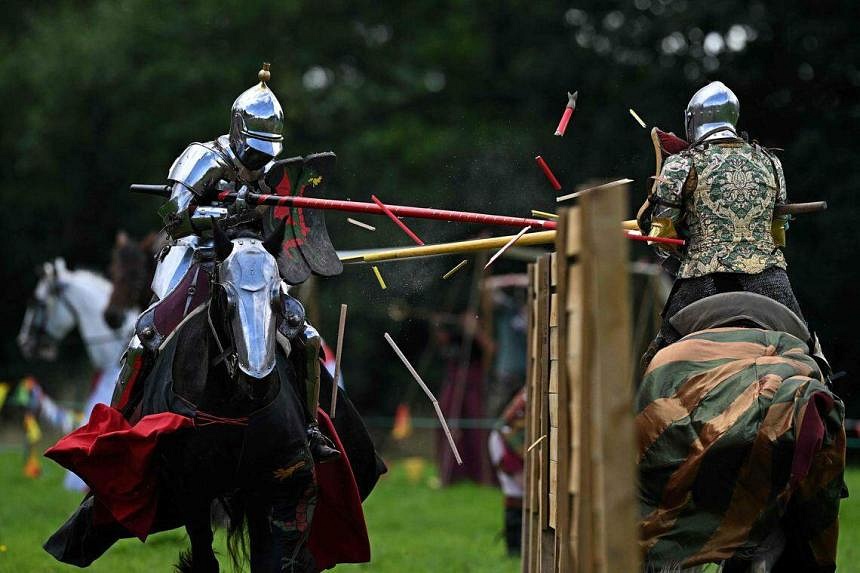 Jousting makes comeback in England as competitive sport | The Straits Times