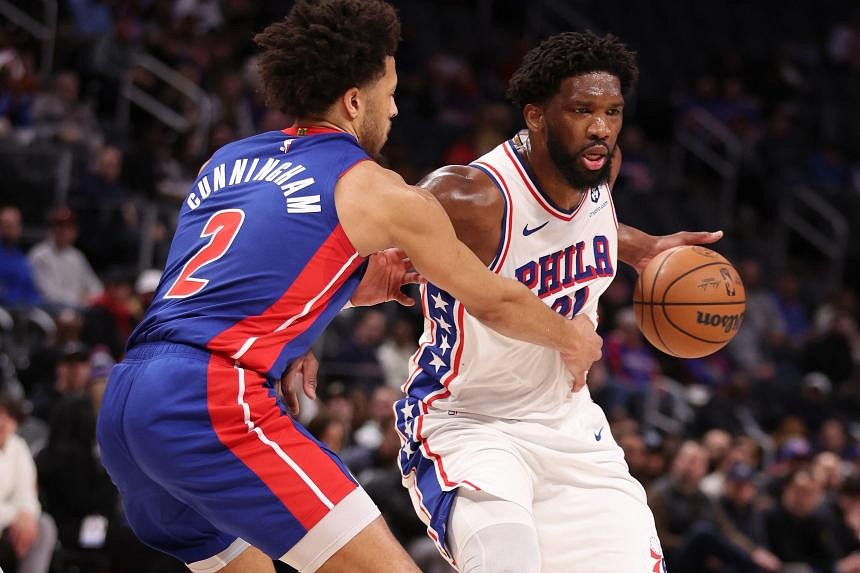 Philadelphia 76ers Send Detroit Pistons To Club-record-tying 21st ...