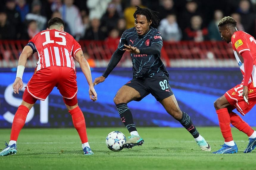 Micah Hamilton: From Man City ball boy to star debutant in Red Star win