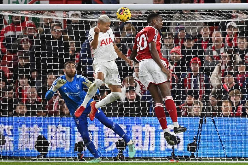 Tottenham Hotspur beat Nottingham Forest to stay close to Premier League  top four