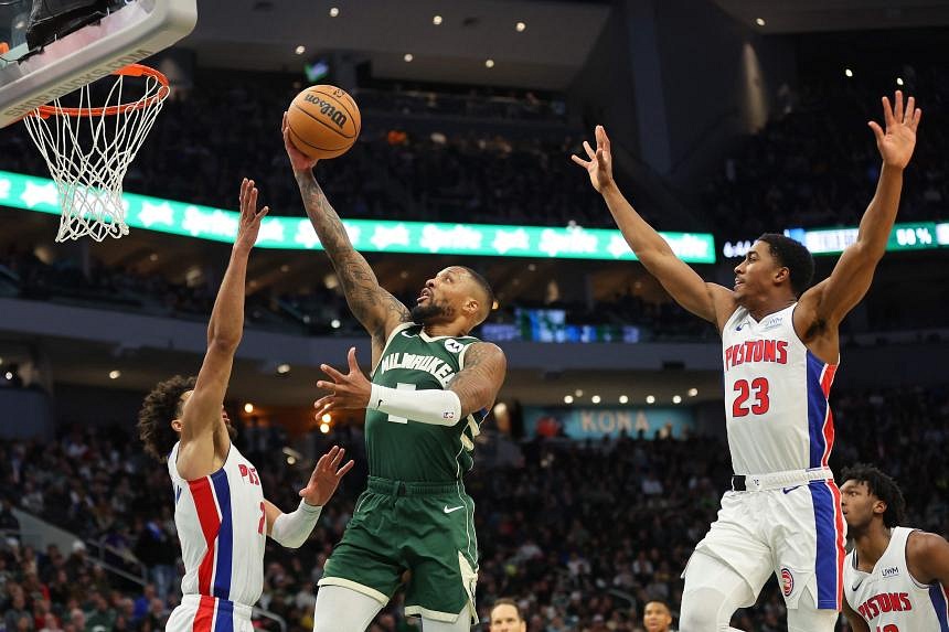 Milwaukee Bucks Cruise Past Detroit Pistons, Philadelphia 76ers Thump ...