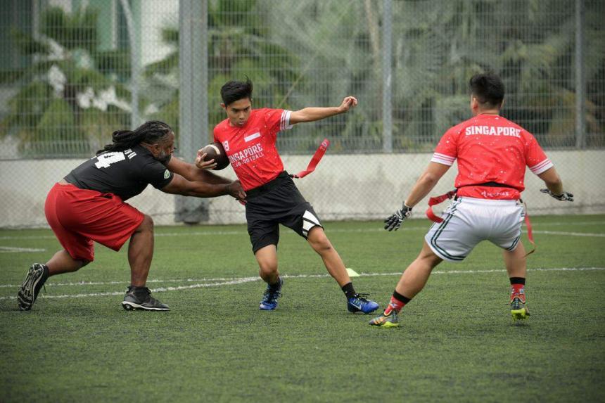 Flag football ready to take off in Singapore, as team eye 2028 Olympic