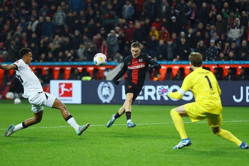 Leverkusen cruise past Frankfurt 3-0 to open up seven-point lead | The ...