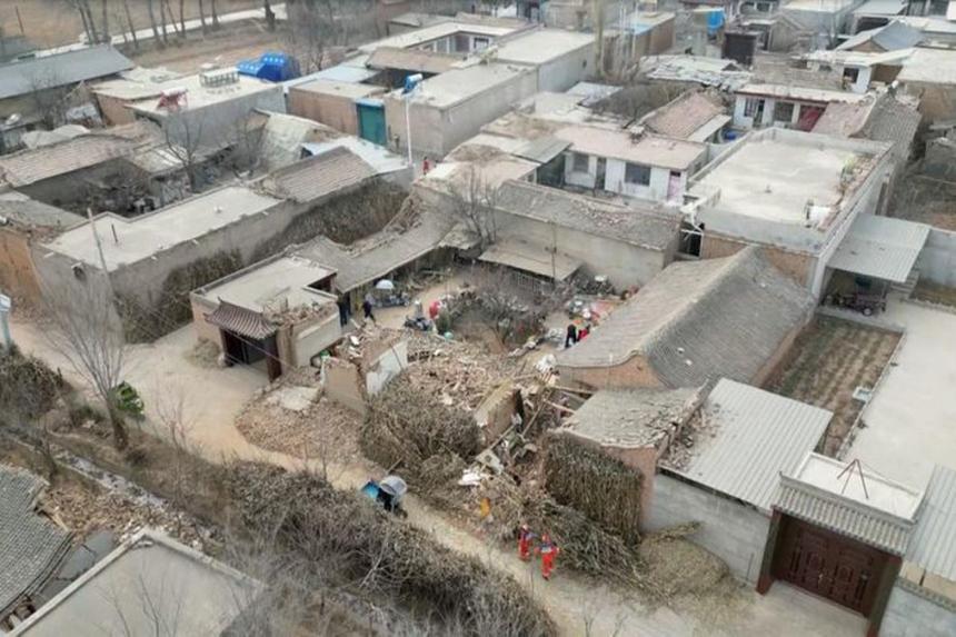 China earthquake death toll rises to 149; two still missing after a