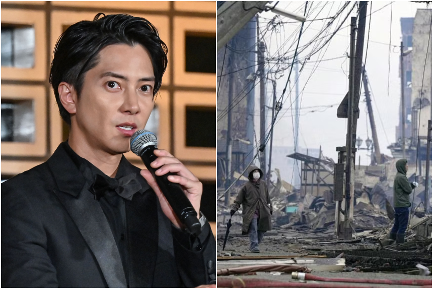 Jpop’s Tomohisa Yamashita posts tips in English to help those affected