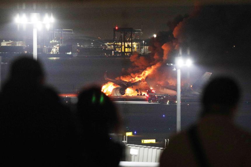 ‘It was a miracle’: How passengers escaped a JAL fireball in Tokyo