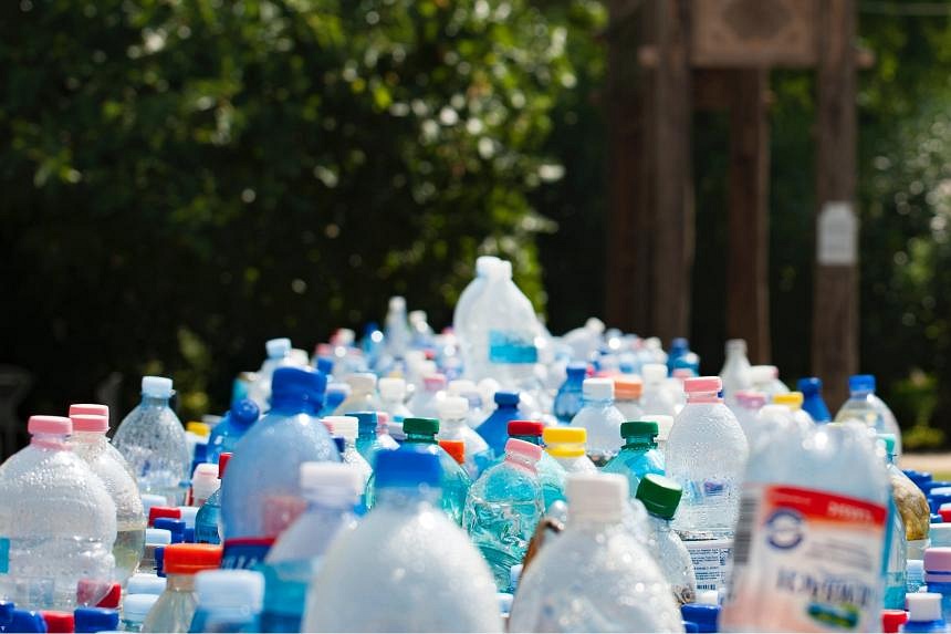 There can be 240,000 plastic particles in a litre bottle of water