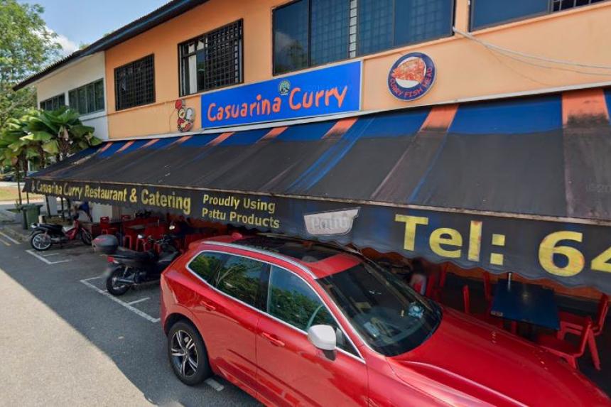 Casuarina Curry outlet suspended for 2 weeks, fined for hygiene lapses The Straits Times
