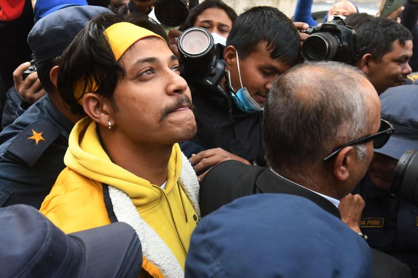 Former Nepal cricket captain Lamichhane sentenced to eight years in prison for rape Former Nepal cricket captain Lamichhane sentenced to eight years in prison for rape