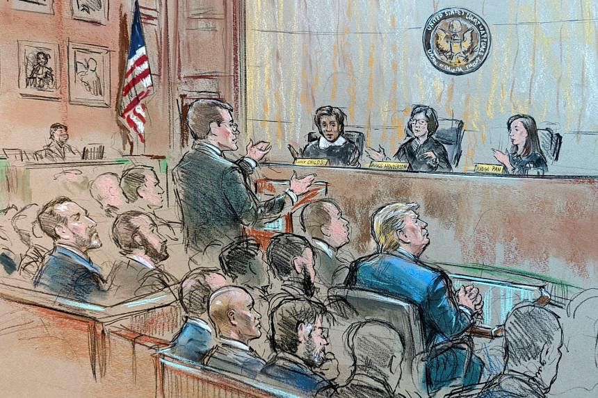 US appeals court judges sceptical of Trump immunity claim | The Straits ...
