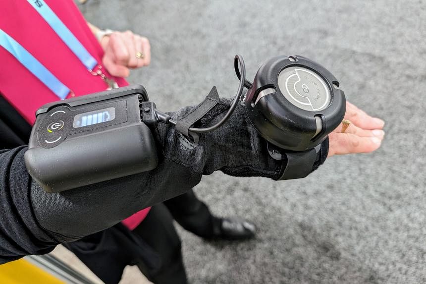 Tech By S Pore Based Firms At CES 2024 Wearable Air Con Gloves To   Oc20sg20ces203 0 