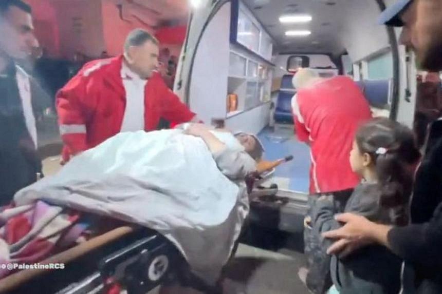 Exhausted Gaza medics struggle to help casualties from Israeli ...