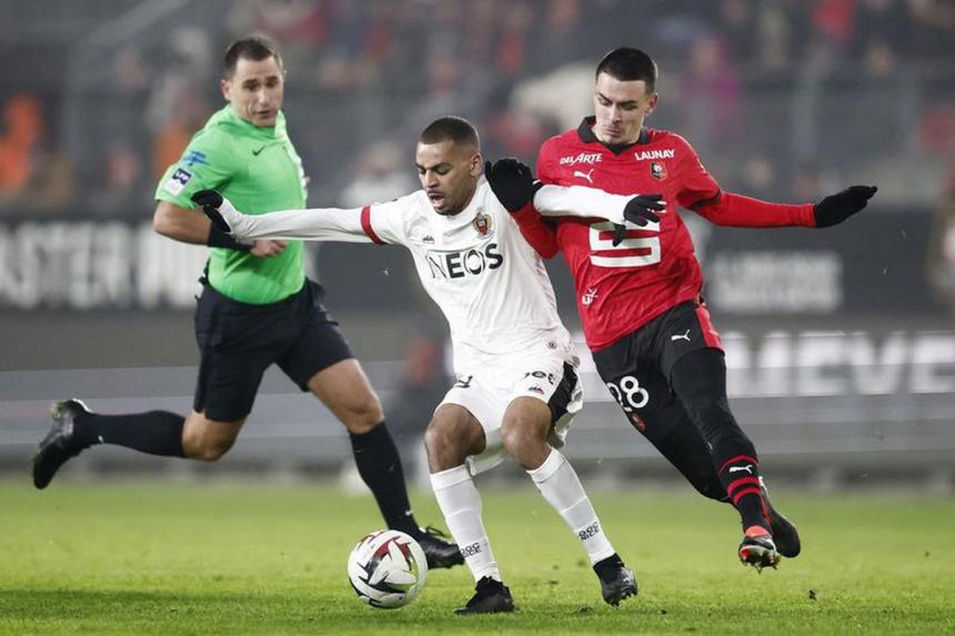 Nice Vs Rennes Nice suffer upset 2-0 loss at Rennes | The Straits Times