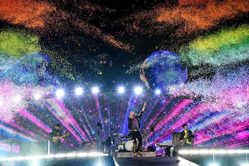 coldplay world tour songs