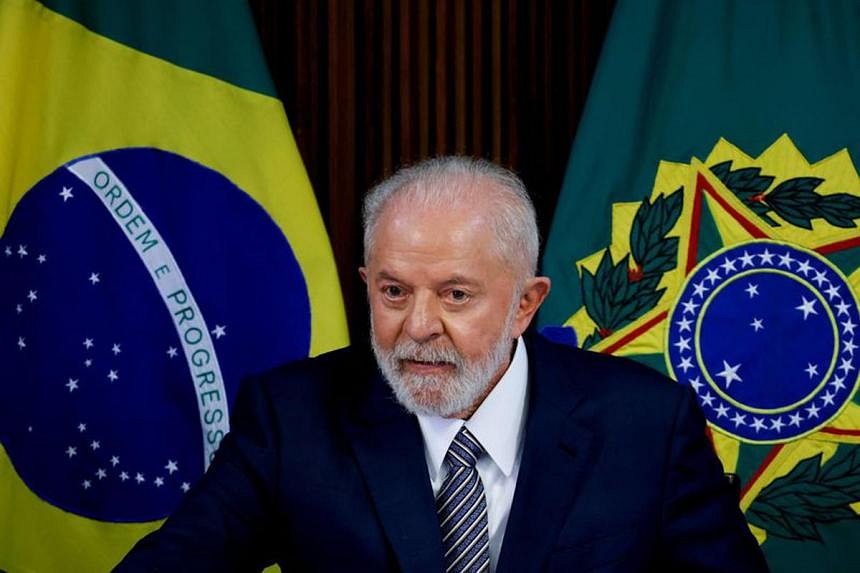 Brazil's Lula To Meet Chinese Foreign Minister On Friday | The Straits ...