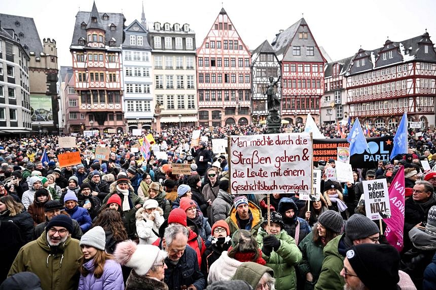 Over 100,000 People Protest In Germany Against Far-right AfD | The ...