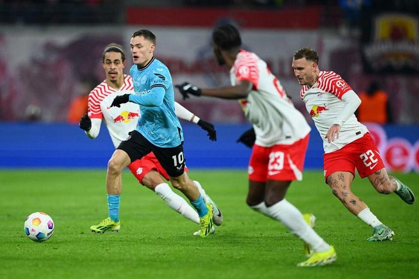 Leverkusen Score Last-gasp Goal To Snatch 3-2 Comeback Win At Leipzig ...